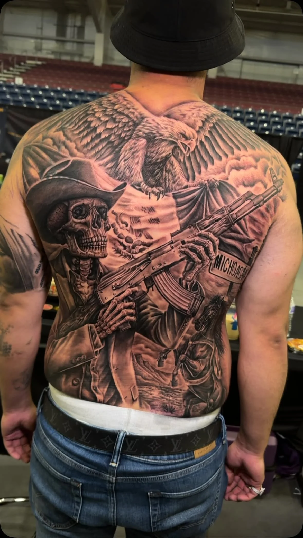 3 day back to back collaboration tattoo with rob.tattoos100 by Alex Zamora